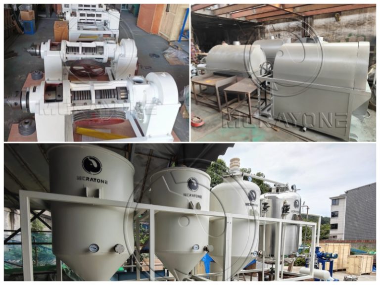 8TPD Soybean production line in Zambia
