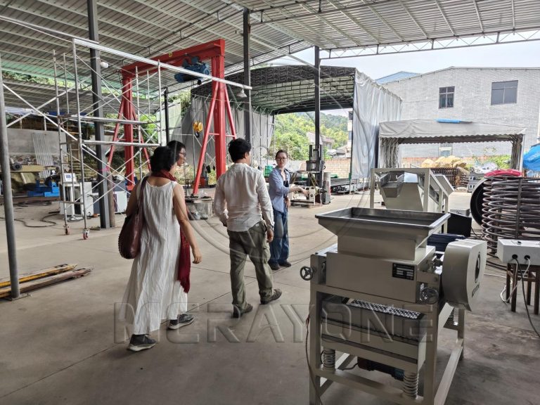Overseas Customer Factory Inspection & Palm Kernel Oil Equipment Cooperation