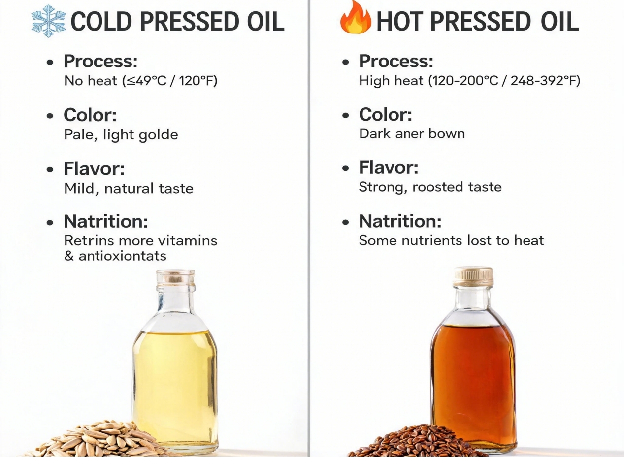 Cold Pressing vs. Hot Pressing: How Do the Two Extraction Processes Affect Your Oil Project?
