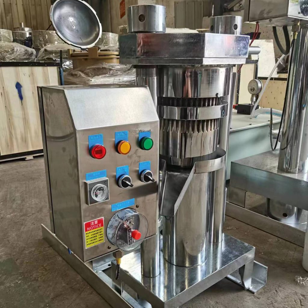 Small Hydraulic Presser for Coconut Oil