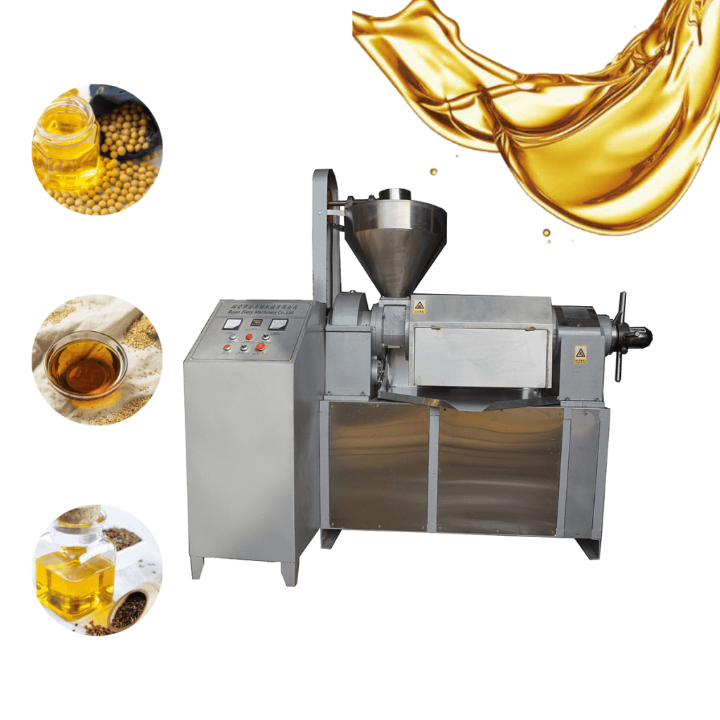 Auto-temperature Control Peanut Oil Press