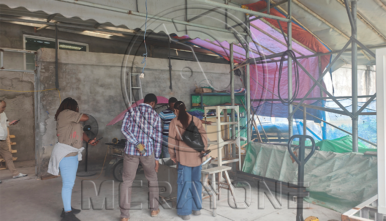 Benin Customers Visit Factory