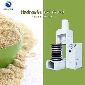 Hydraulic Oil Press Rice Bran
