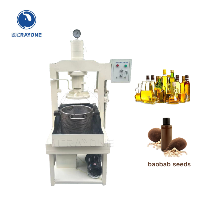 Baobab oil pressing