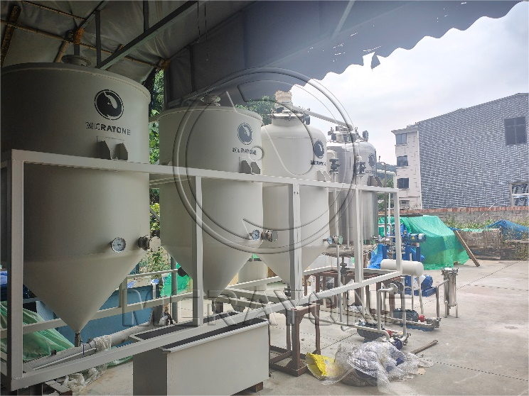 20TPD soybean production line in Cameroon