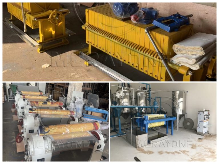 72 TPD Sunflower Oil Production Line In Kenya