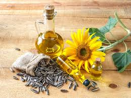 Sunflower seed oil production