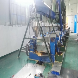Soybean oil pressing production line
