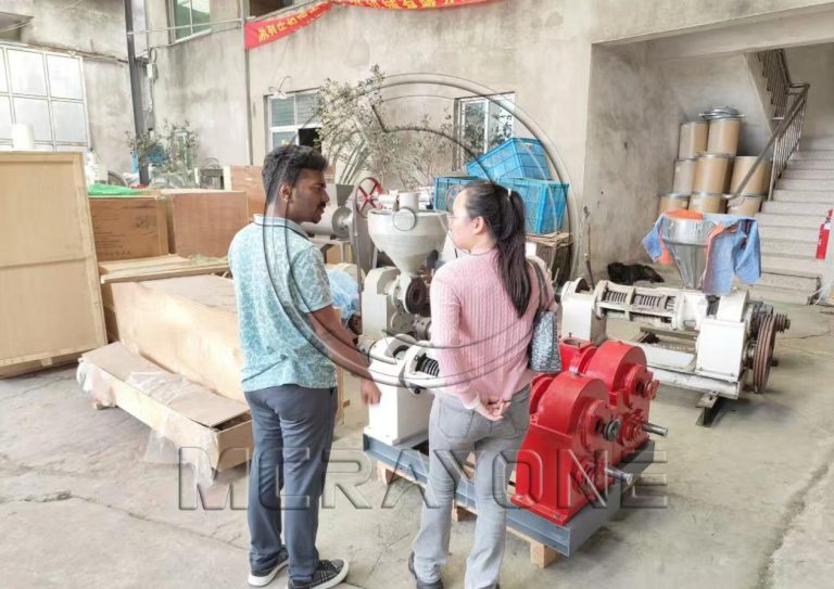 Significant cooperation reached on peanut oil production line
